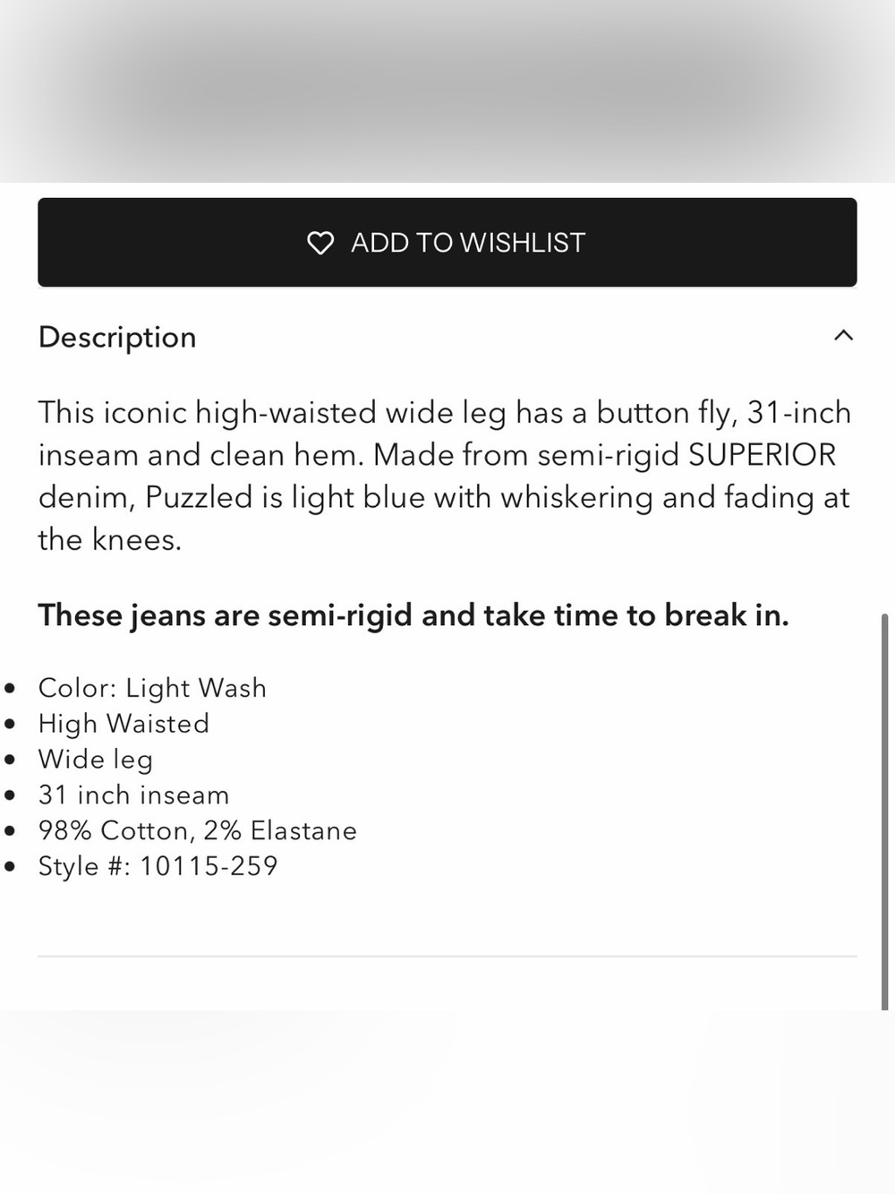 NWT Mother Tomcat Roller Skimp jeans in Puzzled sz 31 - Picture 13 of 13